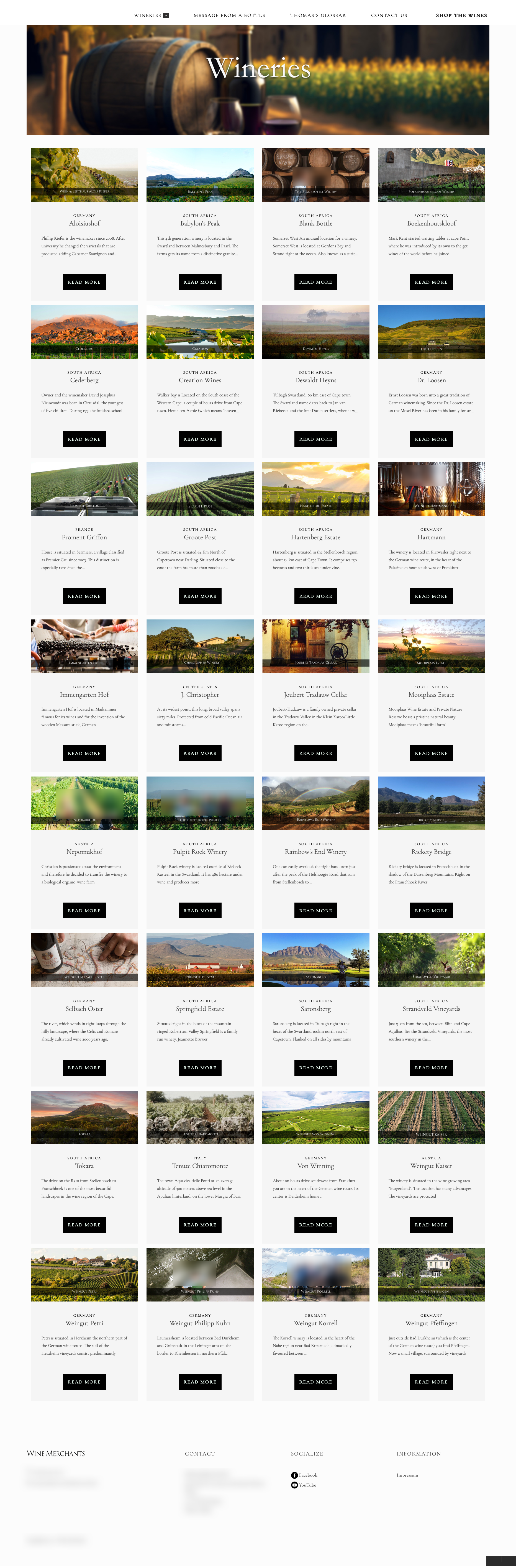 Hemang Vyas – TheCodeBunny – Full stack Developer, WordPress & WooCommerce informative website for a wineshop in Malta. Special features include custom WordPress plugin (sync product data between Magento 2 Shop and WooCommerce) and disable WooCommerce cart function to redirect users to the shop to buy wines.